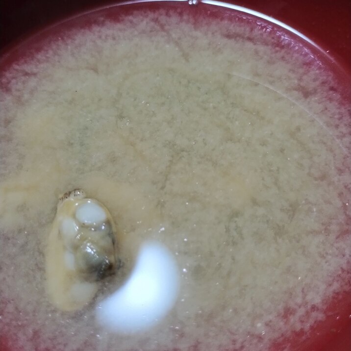 冷凍あさりのお味噌汁